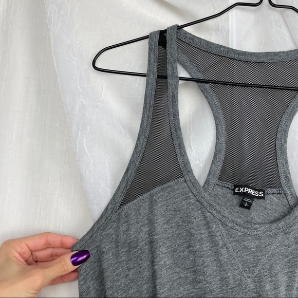 Express Mesh Racerback Trapeze Tank - Picture 3 of 10